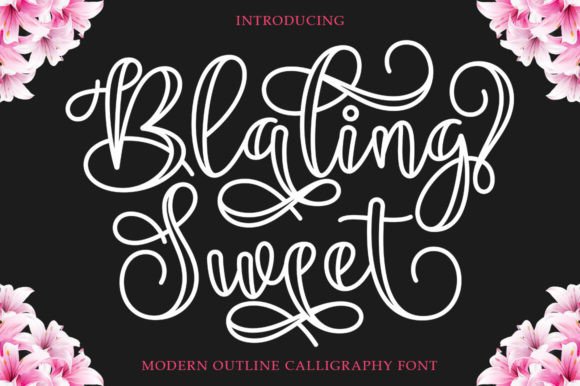Blaling Sweet: A Playful Script Font for Modern Web Design Projects