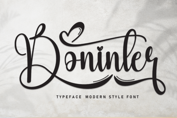 Boninter: A Handwritten Font for Timeless Web Design