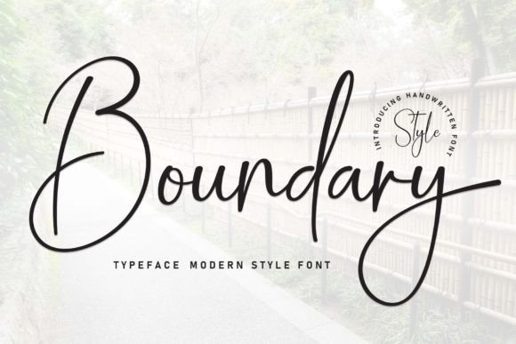 Boundary: A Timeless Handwritten Font for Modern Web Design