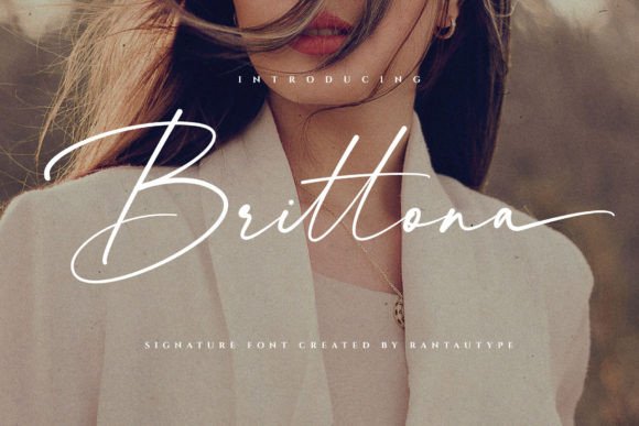 Brittona: The Handwritten Font That Brings Crafted Charm to Every Product