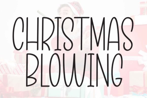 Christmas Blowing: A Warm, Handwritten Font for Thoughtful Editorial Design