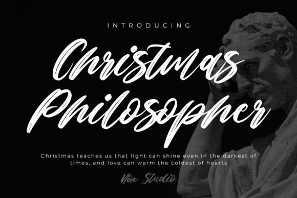 Christmas Philosopher: A Designer’s Review of This Festive Handwritten Font