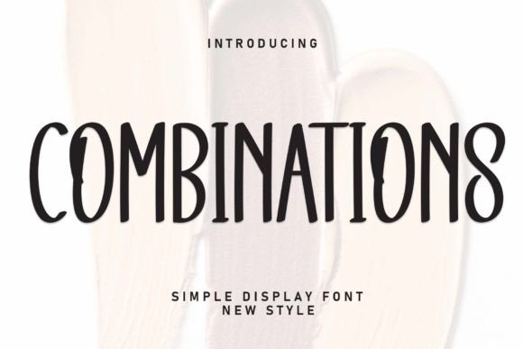 Combinations: A Sweet Handwritten Font for Business Branding