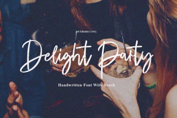 Delight Party: A Timeless Handwritten Font for Editorial Design and Digital Publishing