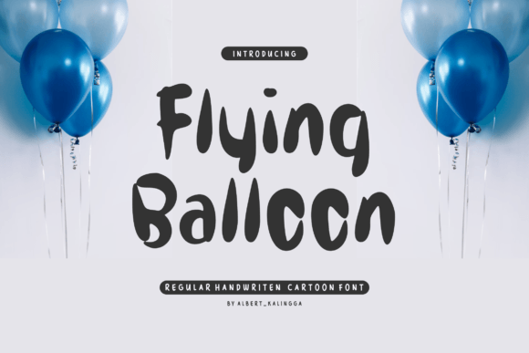 Flying Balloon: A Bold Display Font for Modern Web Design