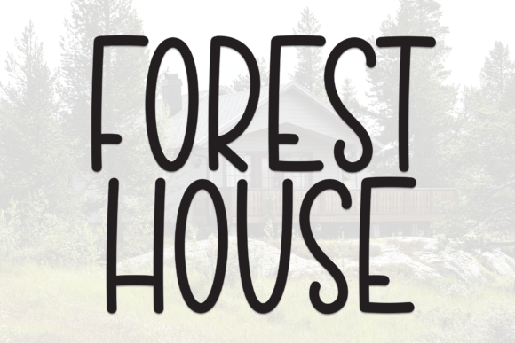 Forest House: A Sweet Handwritten Font for Web Design Projects