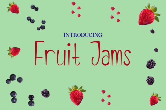 Fruit Jams: A Whimsical Script Font for Modern Web Design