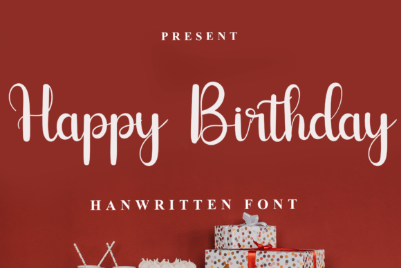 Happy Brithday Font: Elevate Your Brand with a Handwritten Touch