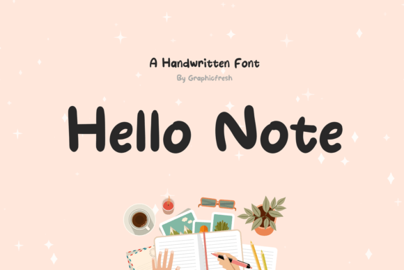 Hello Note: A Fresh Handwritten Font for Modern Branding Projects