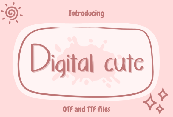 How Digital Cute Font Adds Charm to Modern Web Design