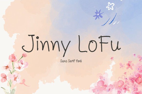 Jinny Lofu: A Quirky Handwritten Font for Crafters and Product Makers