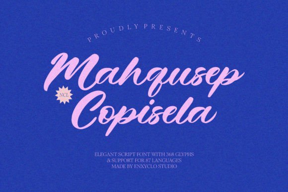 Mahqusep Copisela: A Designer’s Go-To Script Font for Elegant Branding