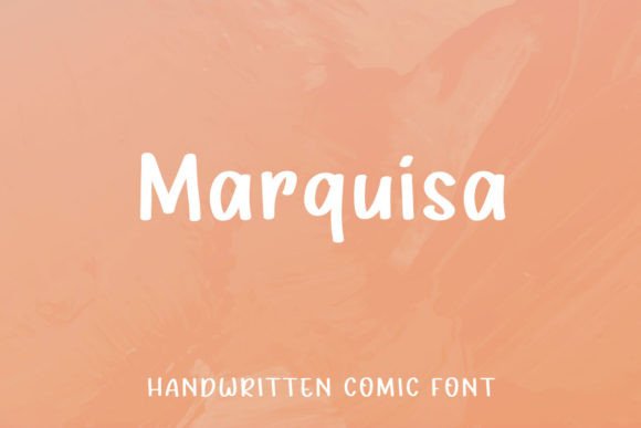 Marquisa: A Charming Comic Font for Modern Editorial Design