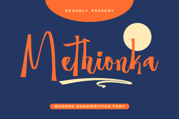 Methionka: A Modern Handwritten Font That Elevates Your Handmade Brand