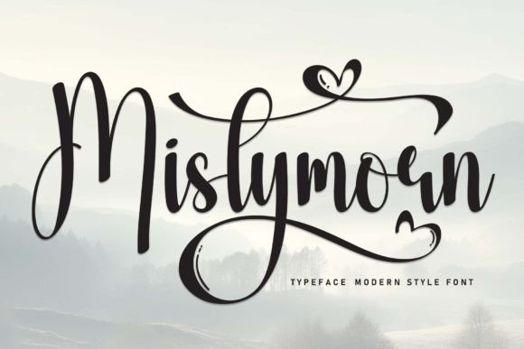 Mistymorn: A Sweet Handwritten Font for Warm Brand Identities