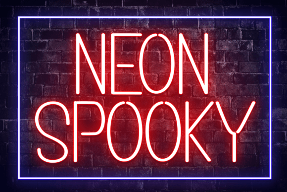 Neon Spooky: A Playful Handwritten Font for Creative Branding Projects