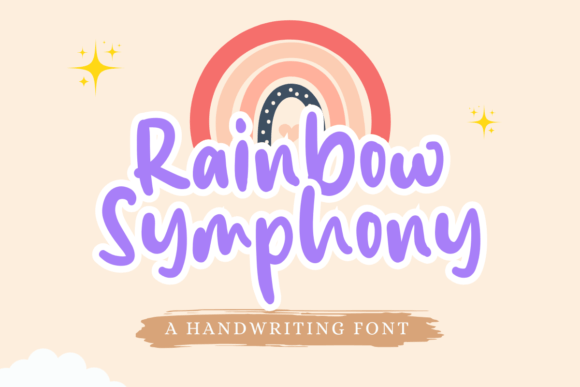 Rainbow Symphony: A Handwritten Font for Editorial Charm