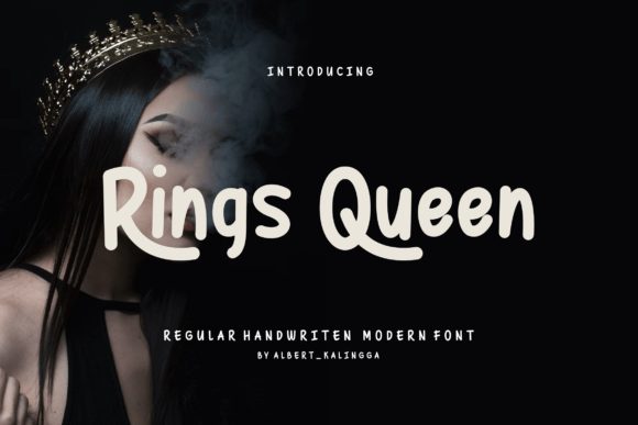 Rings Queen: The Bold Display Font for Modern Marketing Visuals