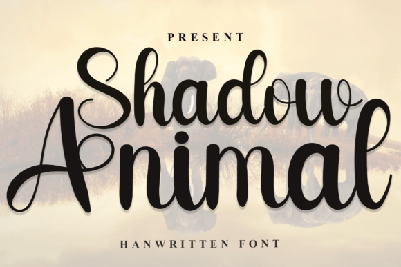 Shadow Animal: A Handwritten Font That Elevates Modern Branding