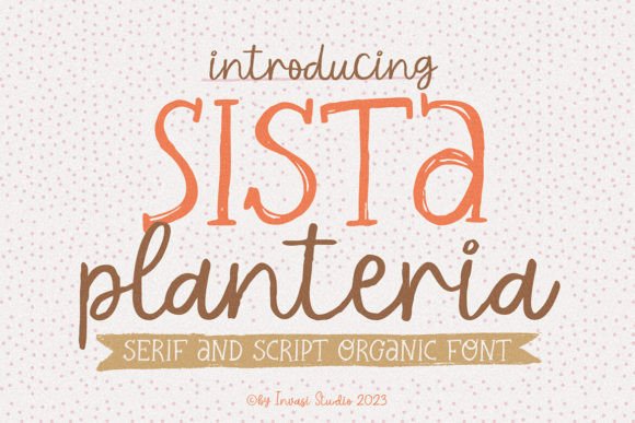 Sista Planteria: A Font Duo That Elevates Marketing Visuals