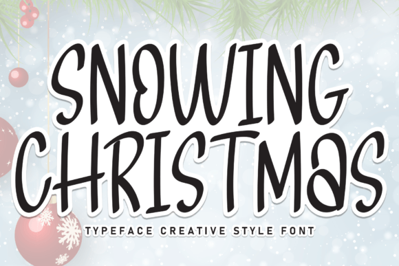 Snowing Christmas: A Sweet Script Font for Modern Web Design Projects