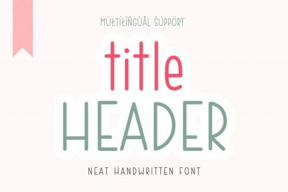 Title Header: A Script Font That Elevates Campaign Visuals with Elegance