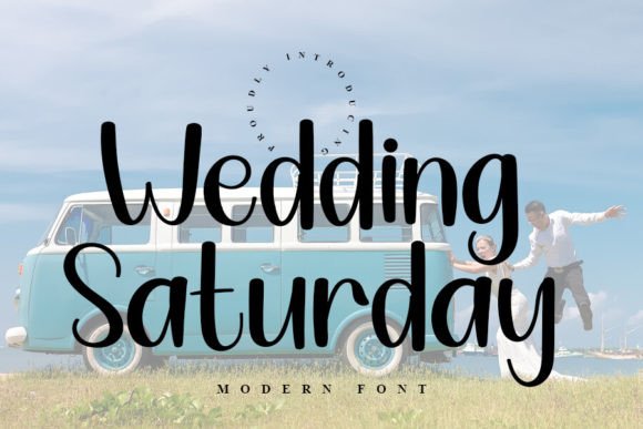 Wedding Saturday: A Sweet Script Font for Modern Web Design