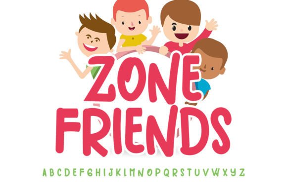Zone Friends: A Sweet Handwritten Font for Modern Branding Projects